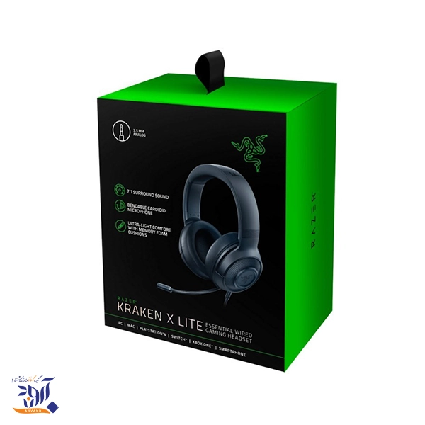 هدست Razer Kraken X Lite - Thumbnail 1
